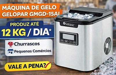 Máquina de Gelo Gelopar é Boa? Review Completo e Análise Real 2026