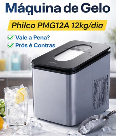 Máquina de gelo philco 12kg é Boa? Análise Completa 20026