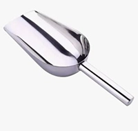 Pá Para Gelo Inox 23,5x8x4,5cm - Clink Liso