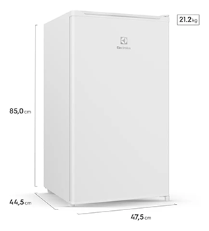 Frigobar Electrolux 90L Efficient medidas