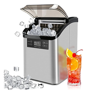 Modus Máquina De Gelo Cubos Tamanho Ajustável 20kg 130w Painel Digital